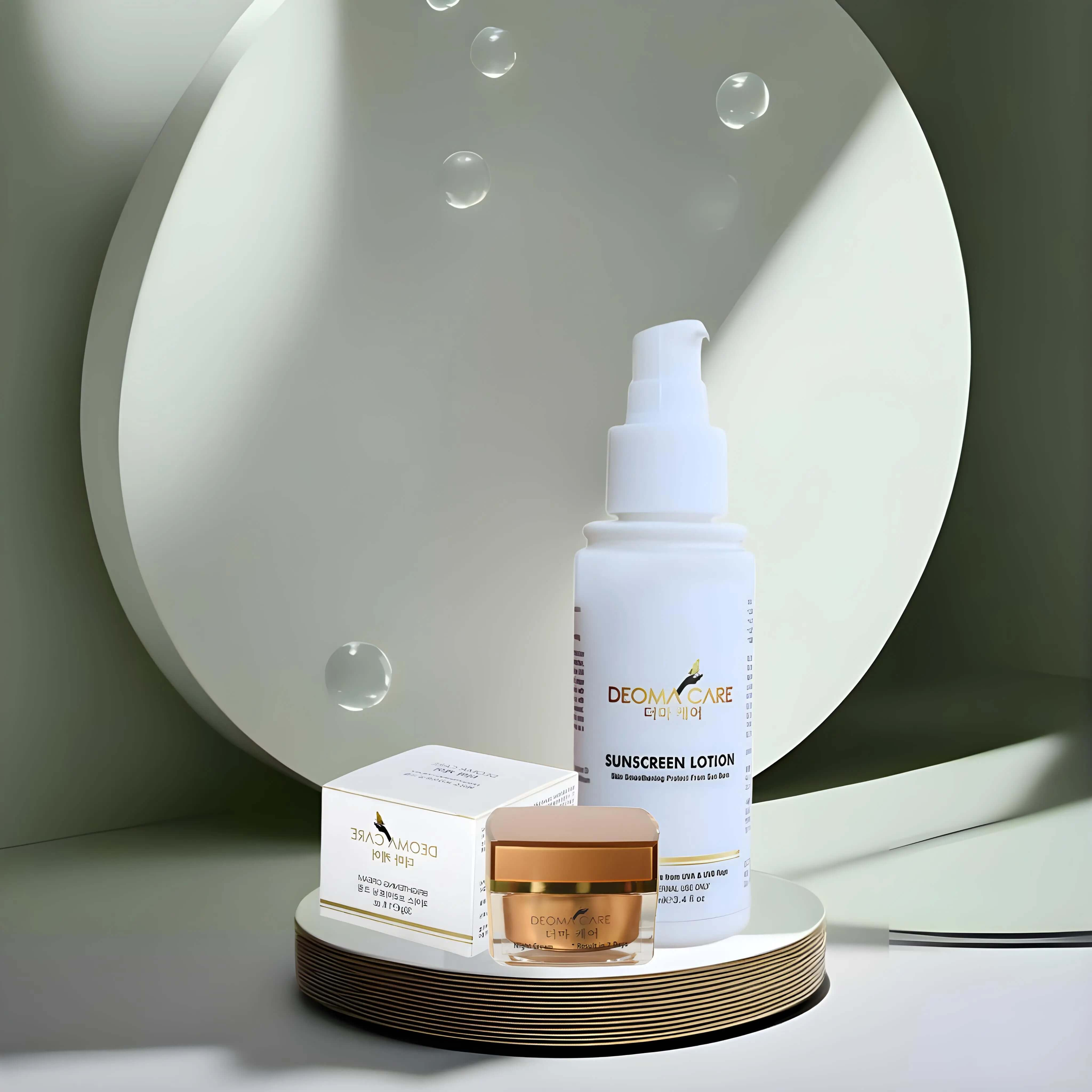 (Combo Pack) Deoma Brightening Cream & Deoma Sunscreen Lotion